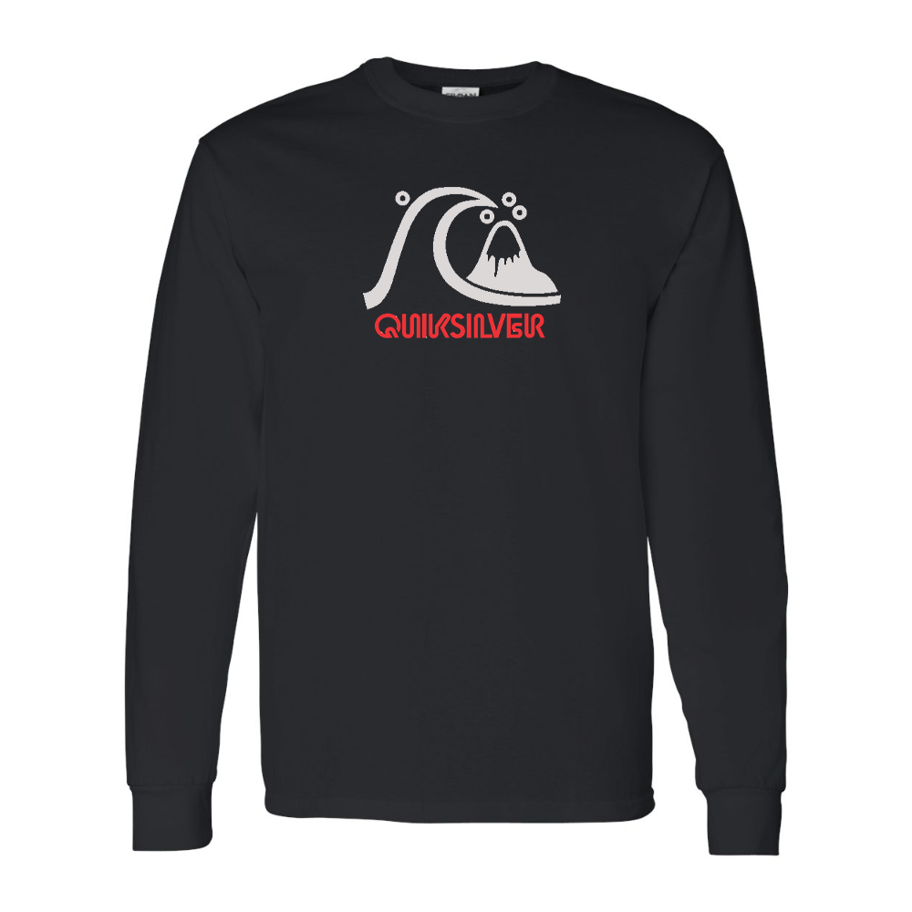 Men's Quicksilver Gildan Heavy Cotton Long Sleeve T-Shirt