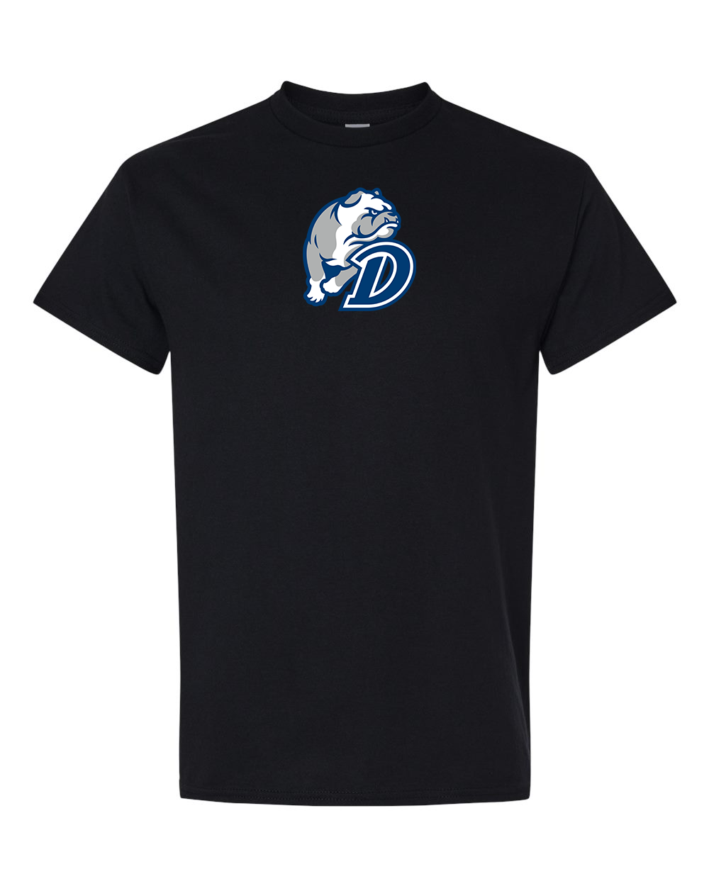 Men's Drake Bulldogs Gildan Heavy Cotton T-Shirt