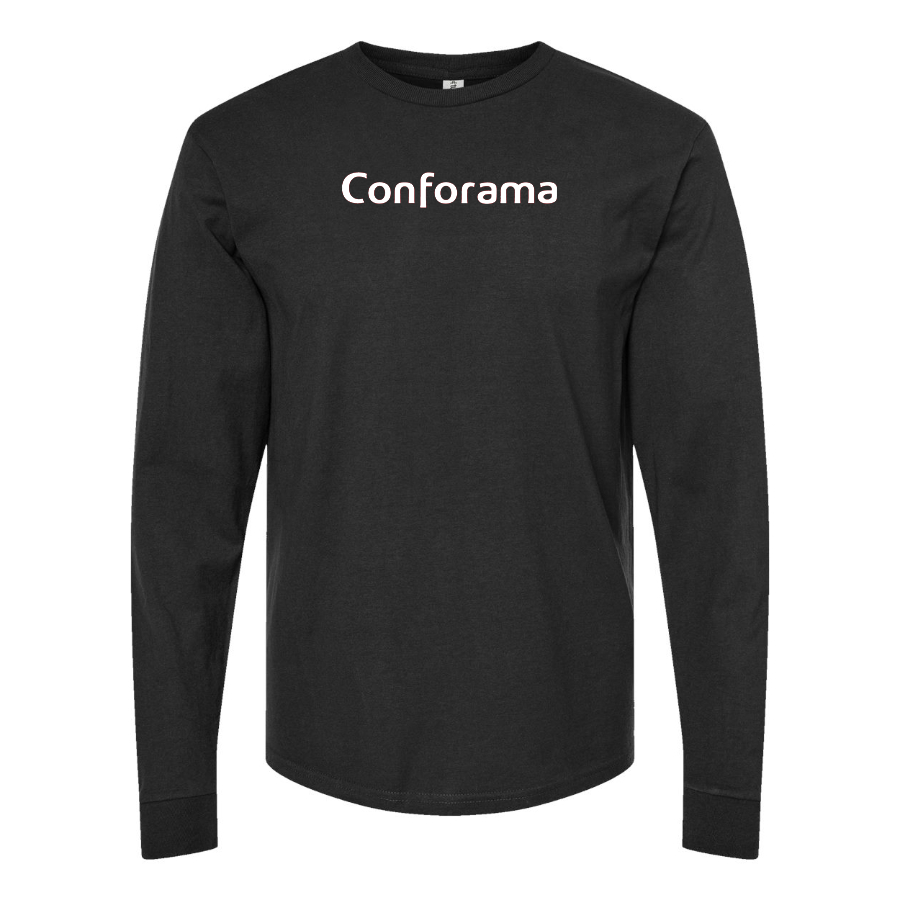 Men's Conforama Logo Cotton Long Sleeve T-Shirt