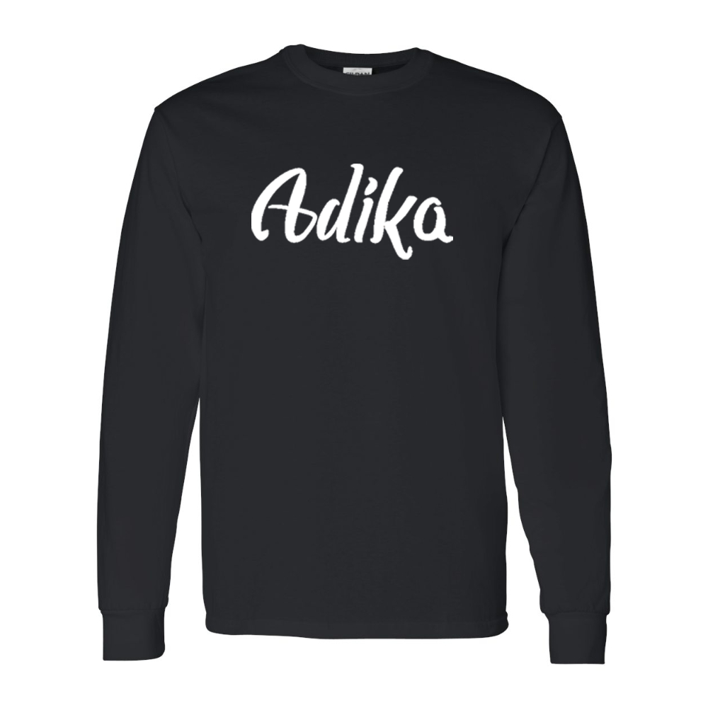 Men's Adika Gildan Heavy Cotton Long Sleeve T-Shirt