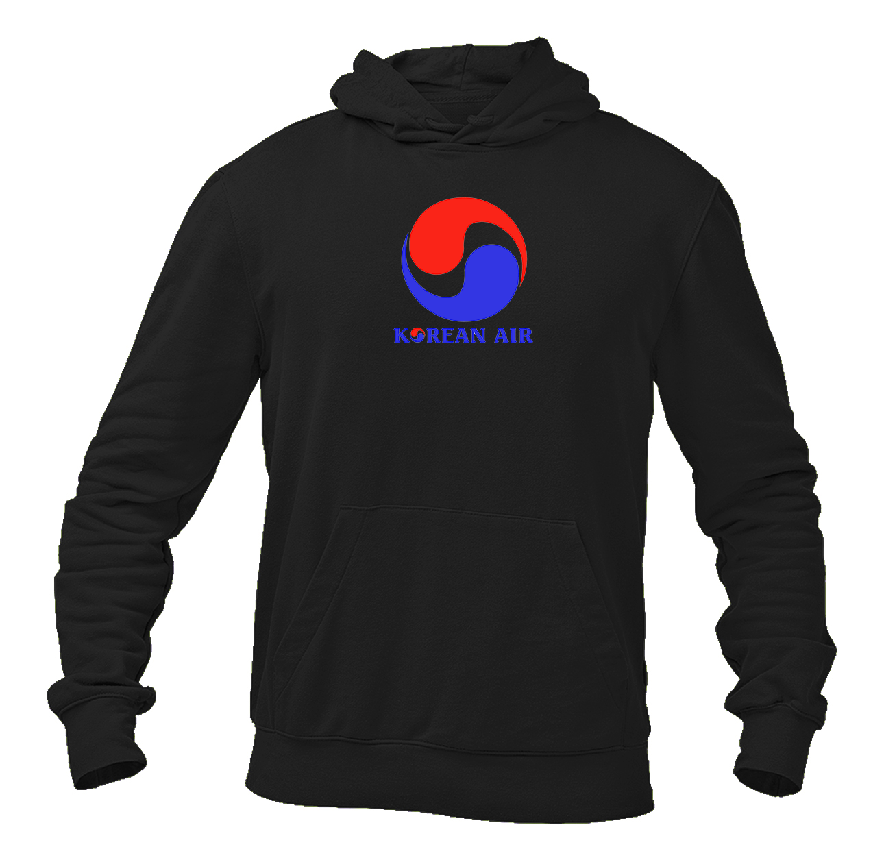 Men's Korean Air Logo Pullover Hoodie