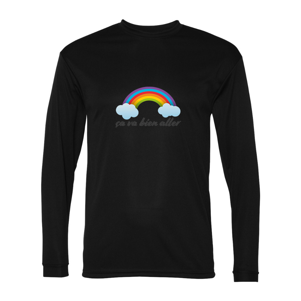 Men's Ça va bien aller Performance Long Sleeve T-Shirt