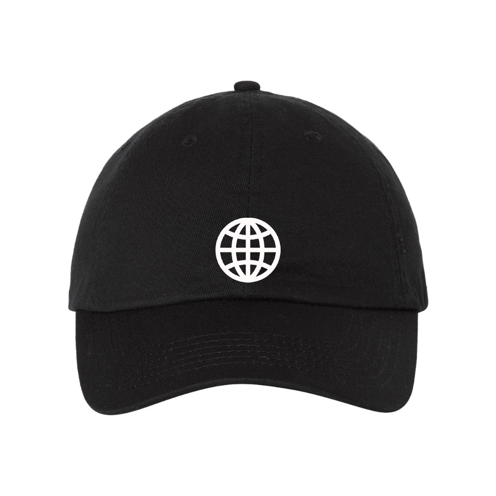 Internet Globe Valucap Adult Bio-Washed Classic Dad Hat