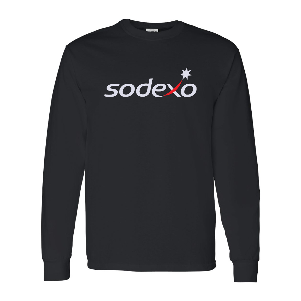 Men's Sodexo Gildan Heavy Cotton Long Sleeve T-Shirt
