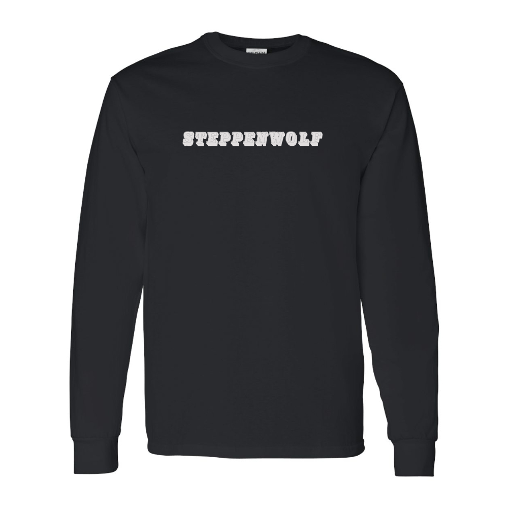 Men's Steppen wolf Gildan Heavy Cotton Long Sleeve T-Shirt