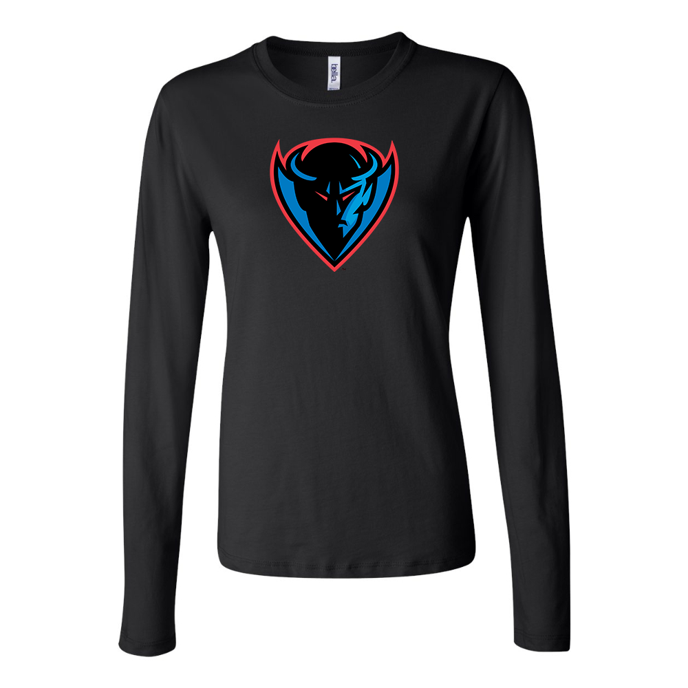 BELLA CANVAS DePaul Blue Demons Jersey Long Sleeve Tee