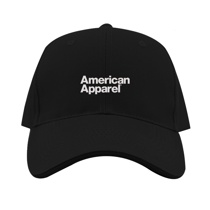 American Apparel Logo Dad Baseball Cap Hat
