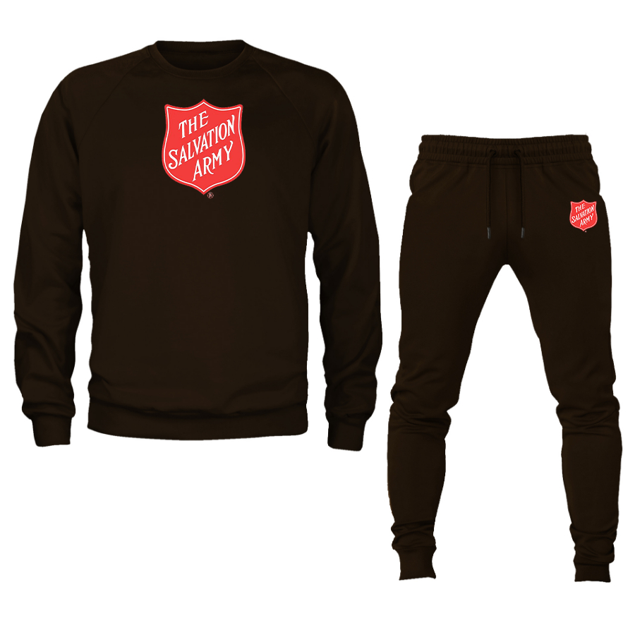 Men's The Salvation Army Crewneck Sweatshirt Joggers Suit