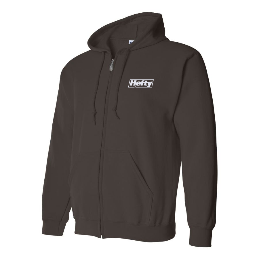 Men's Hefty Logo Zipper Hoodie