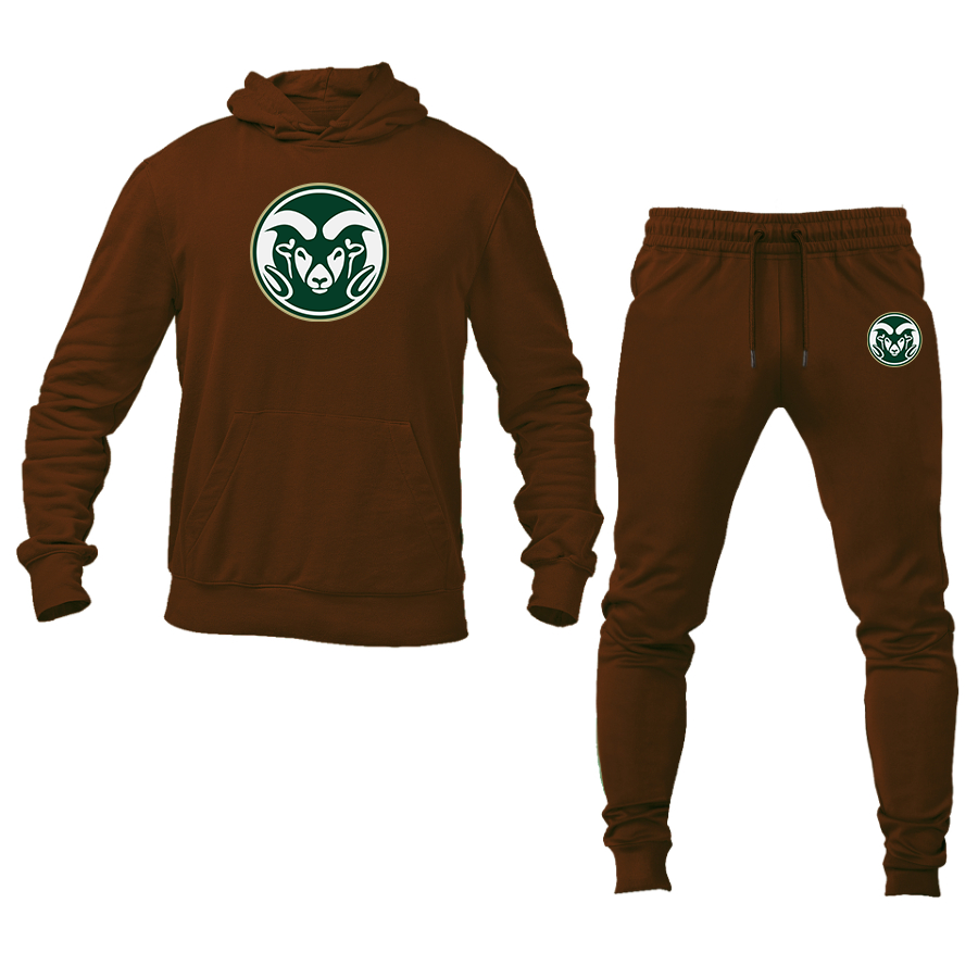 Men's Colorado State Rams Hoodie Joggers Set