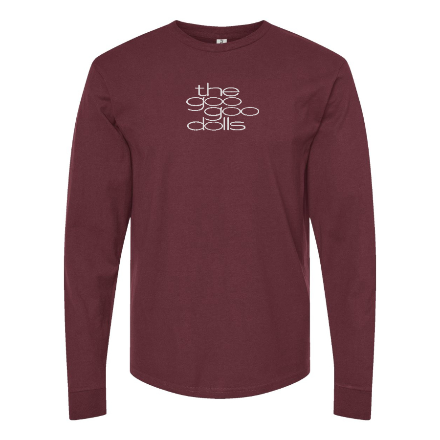 Men's The Goo Goo Dolls Logo Cotton Long Sleeve T-Shirt