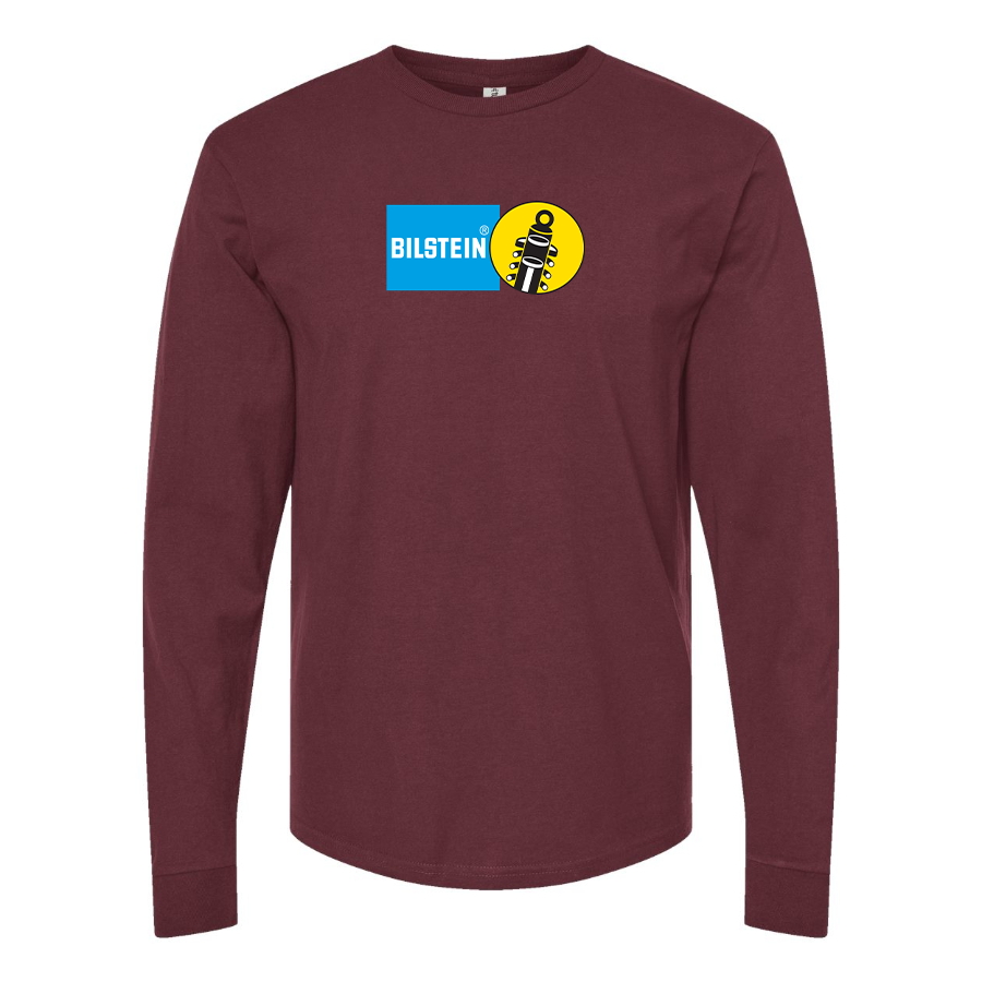 Men's Bilstein Logo Cotton Long Sleeve T-Shirt