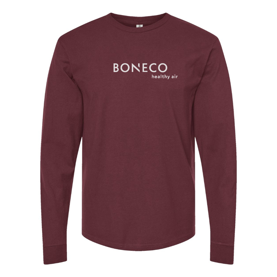 Men's Boneco Logo Cotton Long Sleeve T-Shirt