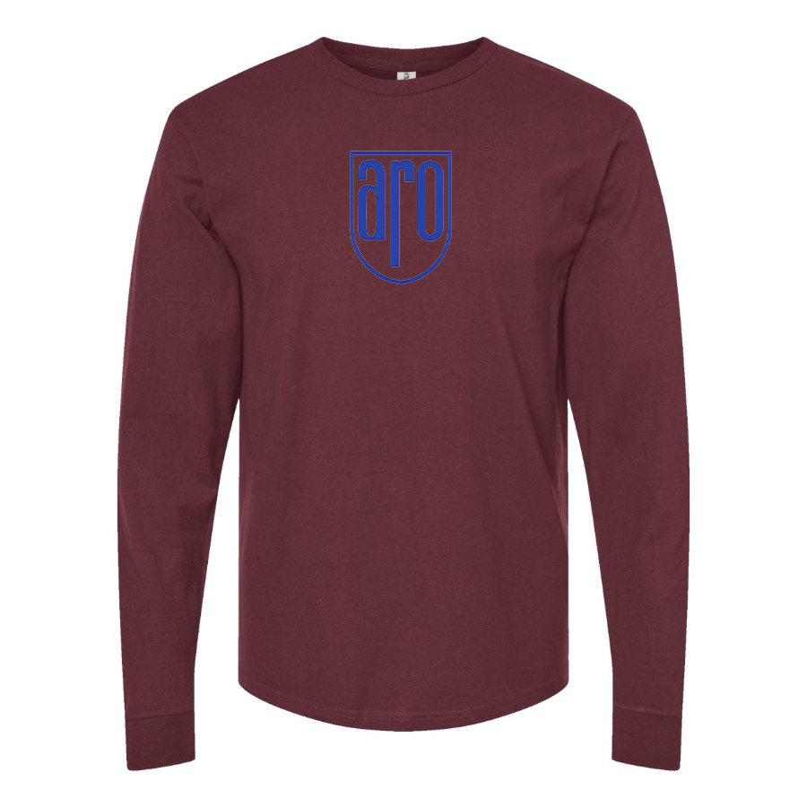 Men's ARO Logo Cotton Long Sleeve T-Shirt