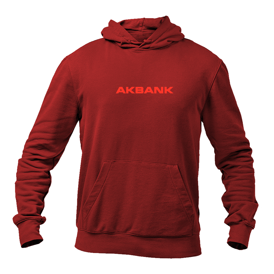 Men's Akbank Logo Pullover Hoodie