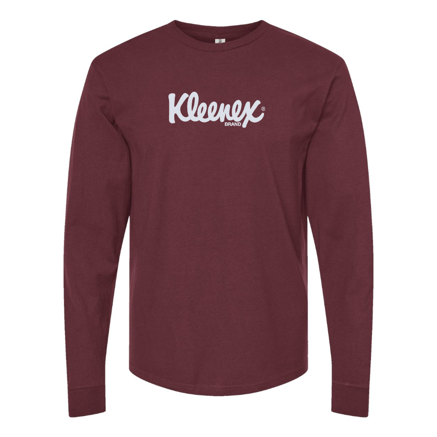 Men's Kleenex Logo Cotton Long Sleeve T-Shirt
