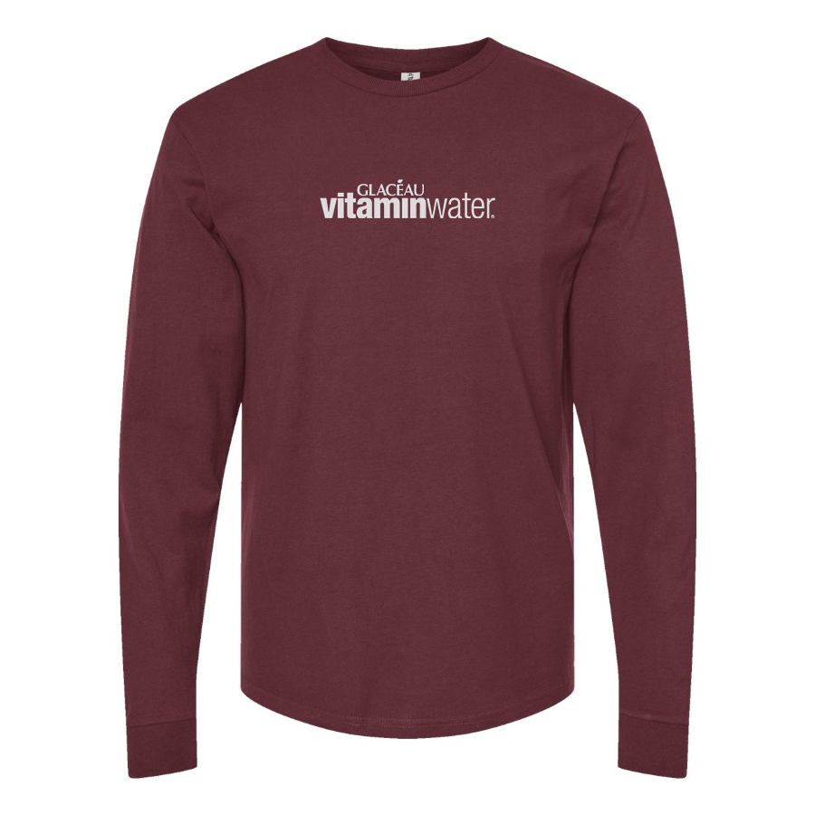 Men's Vitaminwater Logo Cotton Long Sleeve T-Shirt