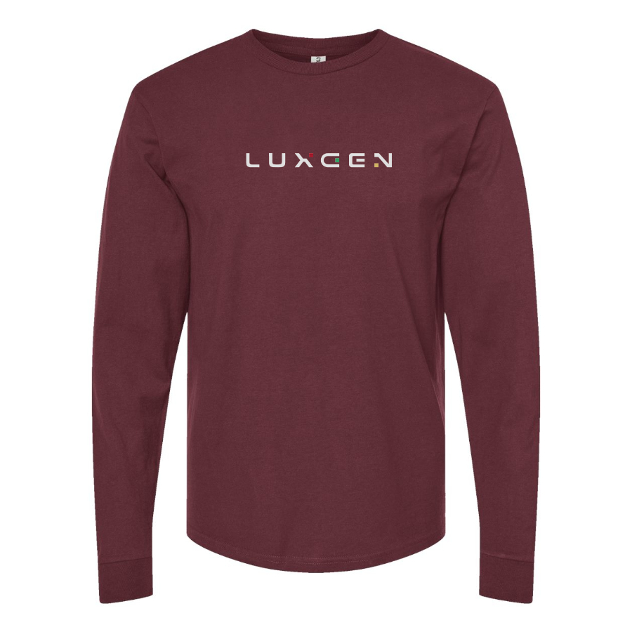 Men's Luxgen Logo Cotton Long Sleeve T-Shirt