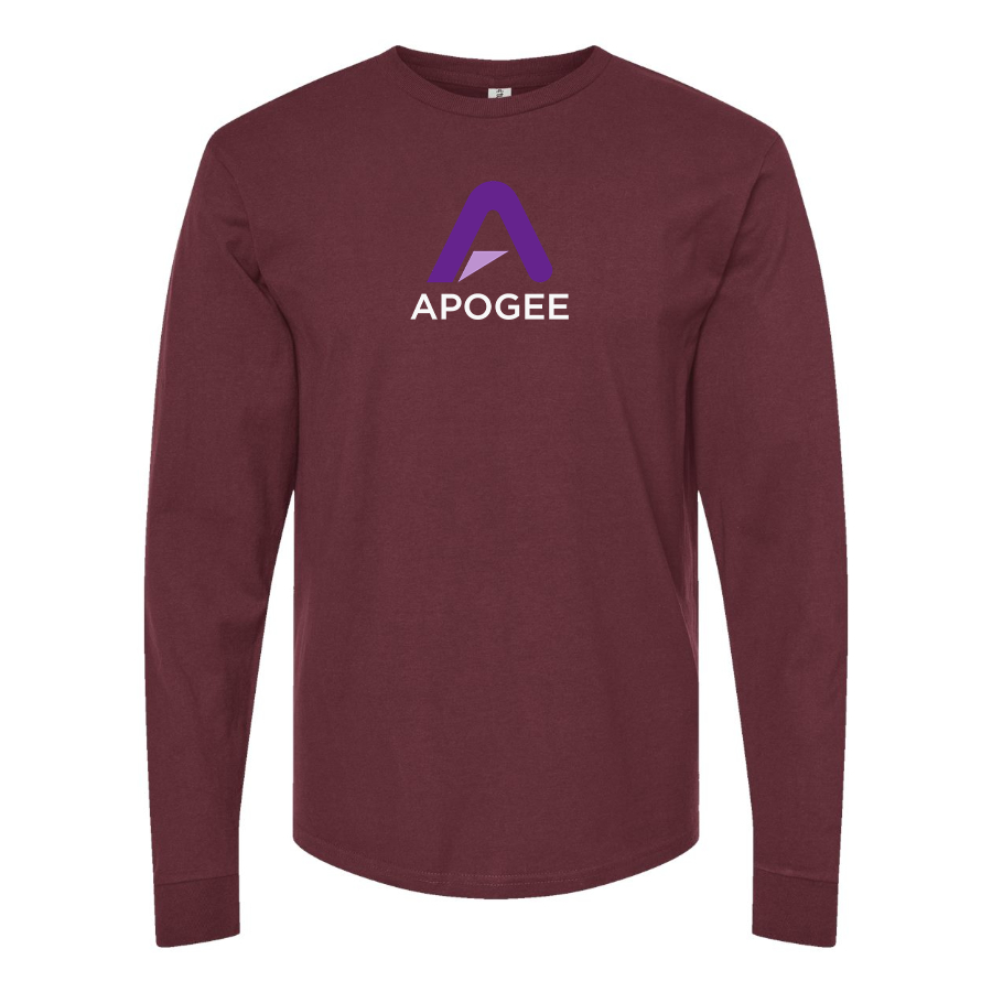 Men's Apogee Electronics Logo Cotton Long Sleeve T-Shirt