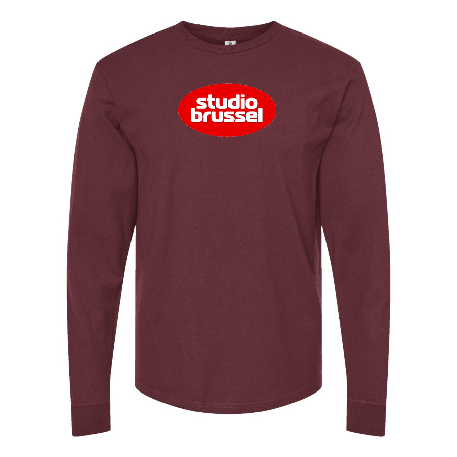 Men's Studio Brussel Cotton Long Sleeve T-Shirt
