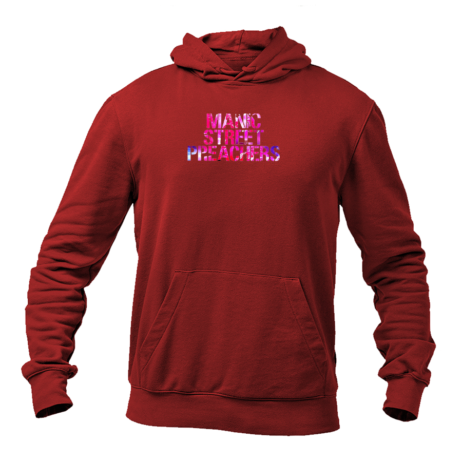 Men's Manic Street Preachers Logo Pullover Hoodie