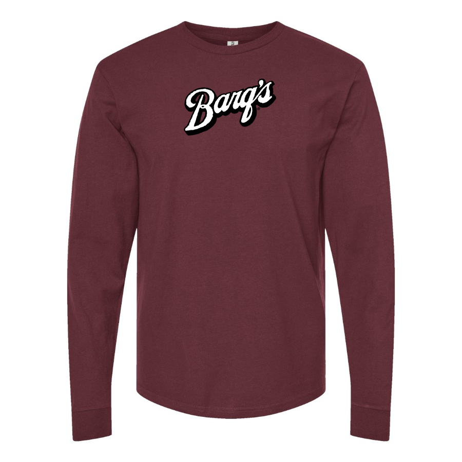 Men's Barqs Logo Cotton Long Sleeve T-Shirt