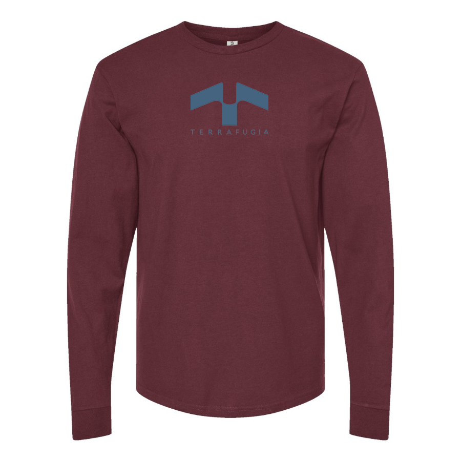 Men's Terrafugia Logo Cotton Long Sleeve T-Shirt