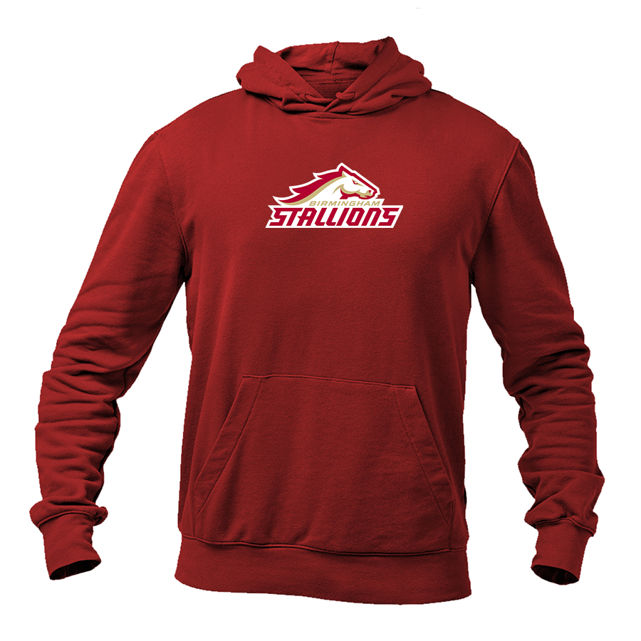 Men's Birmingham Stallions Logo Pullover Hoodie