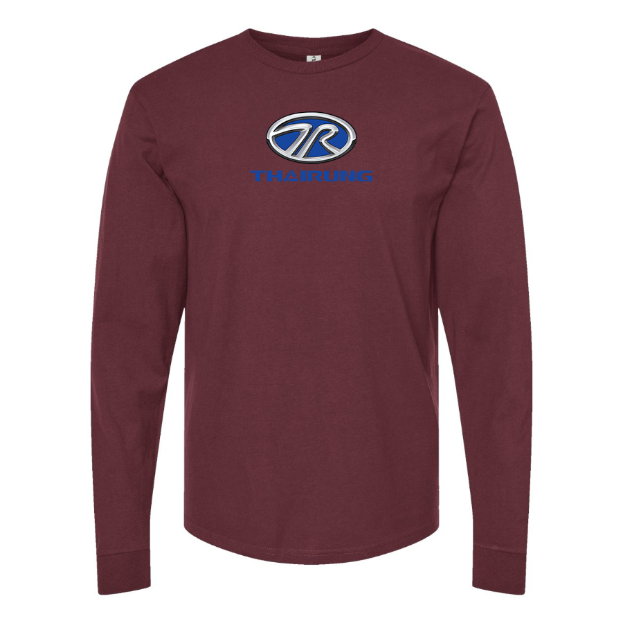 Men's Thairung Logo Cotton Long Sleeve T-Shirt