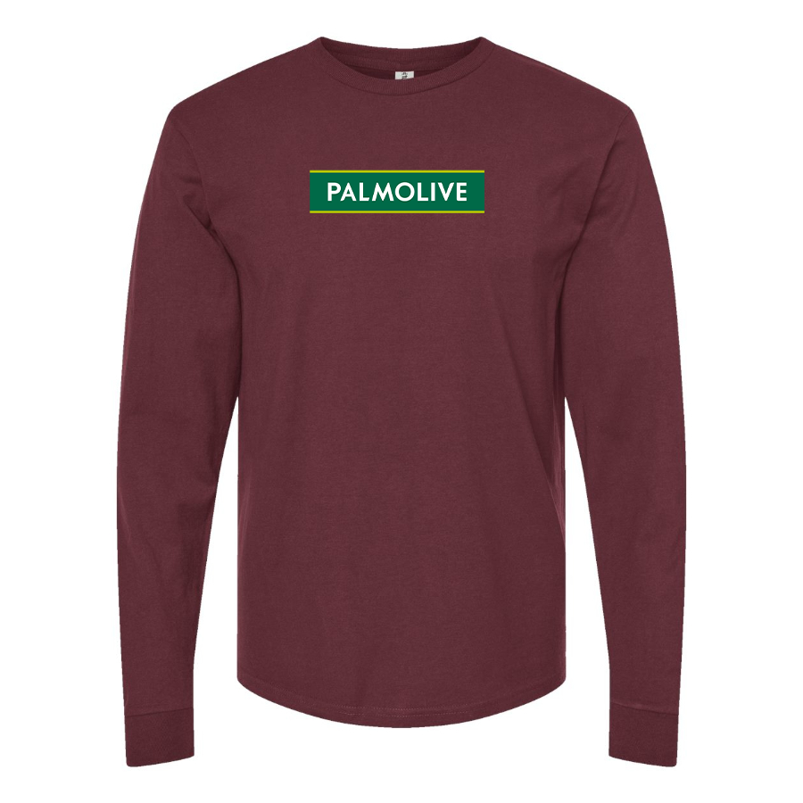 Men's Palmolive Logo Cotton Long Sleeve T-Shirt