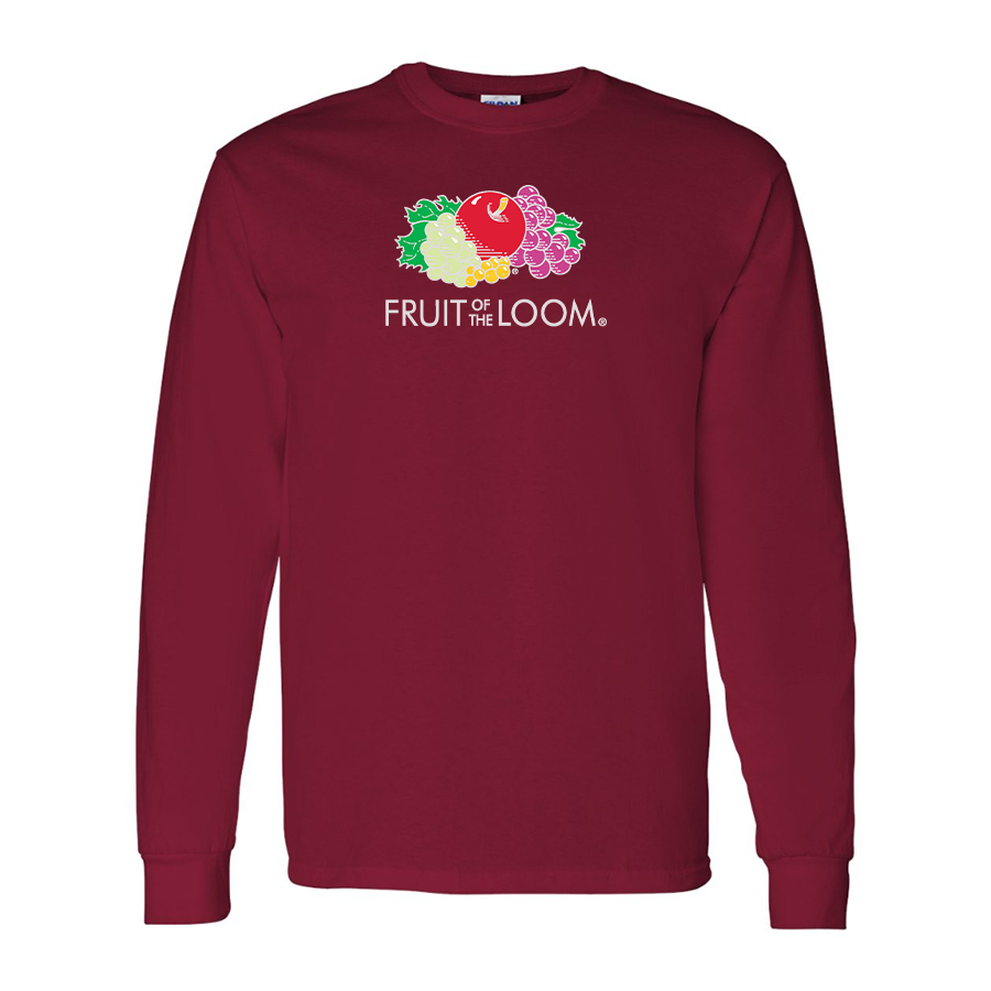 Men's Fruit Of the Loom Gildan Heavy Cotton Long Sleeve T-Shirt