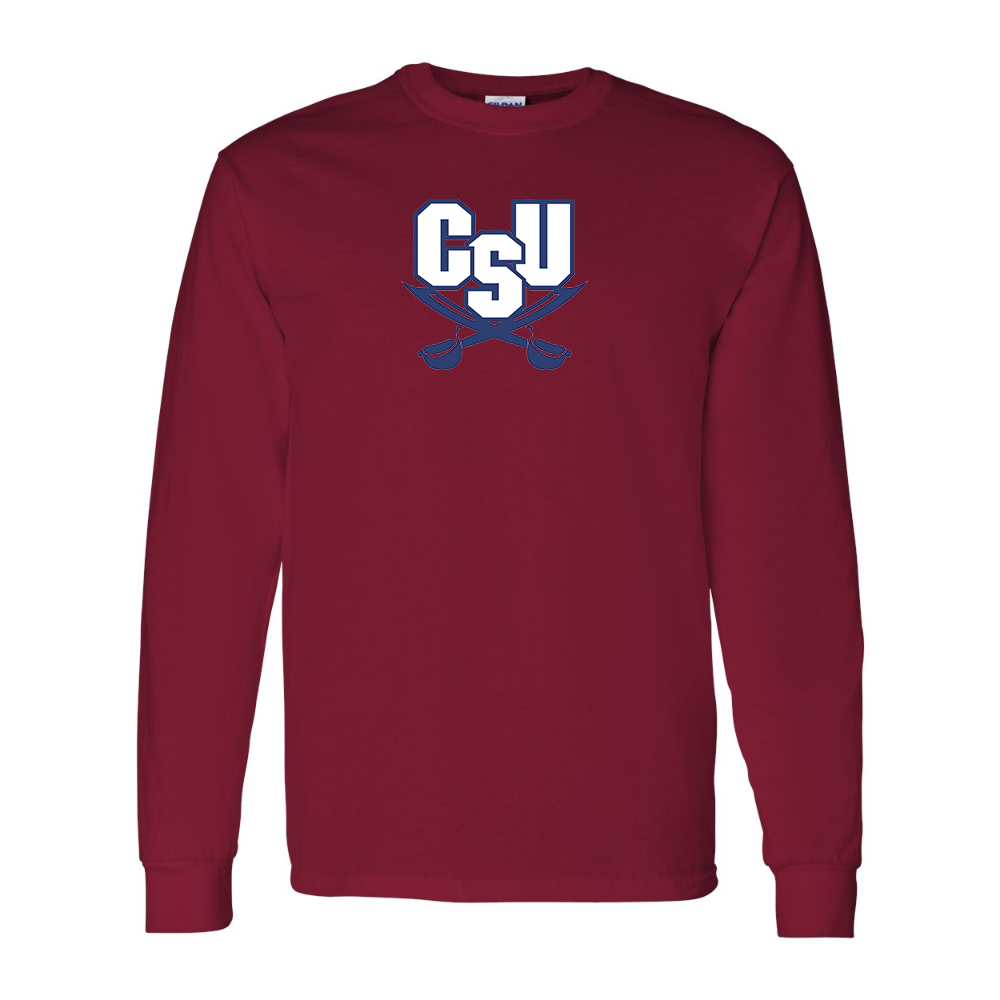 Men's CSU Buccaneers Gildan Heavy Cotton Long Sleeve T-Shirt