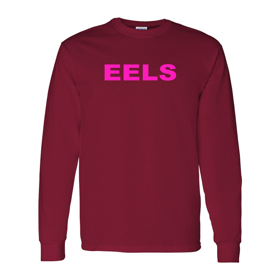 Men's Eels Gildan Heavy Cotton Long Sleeve T-Shirt