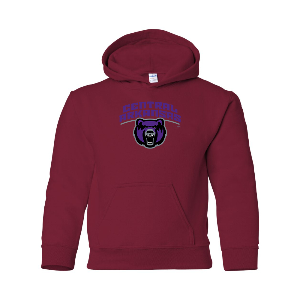 Youth Central Arkansas Bears Gildan Heavy Blend Hooded Sweatshirt