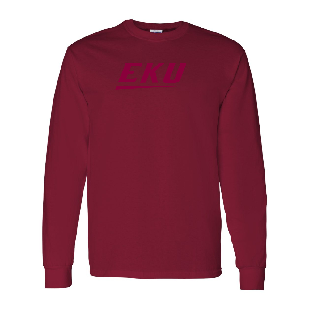 Men's Eastern Kentucky Colonels Gildan Heavy Cotton Long Sleeve T-Shirt