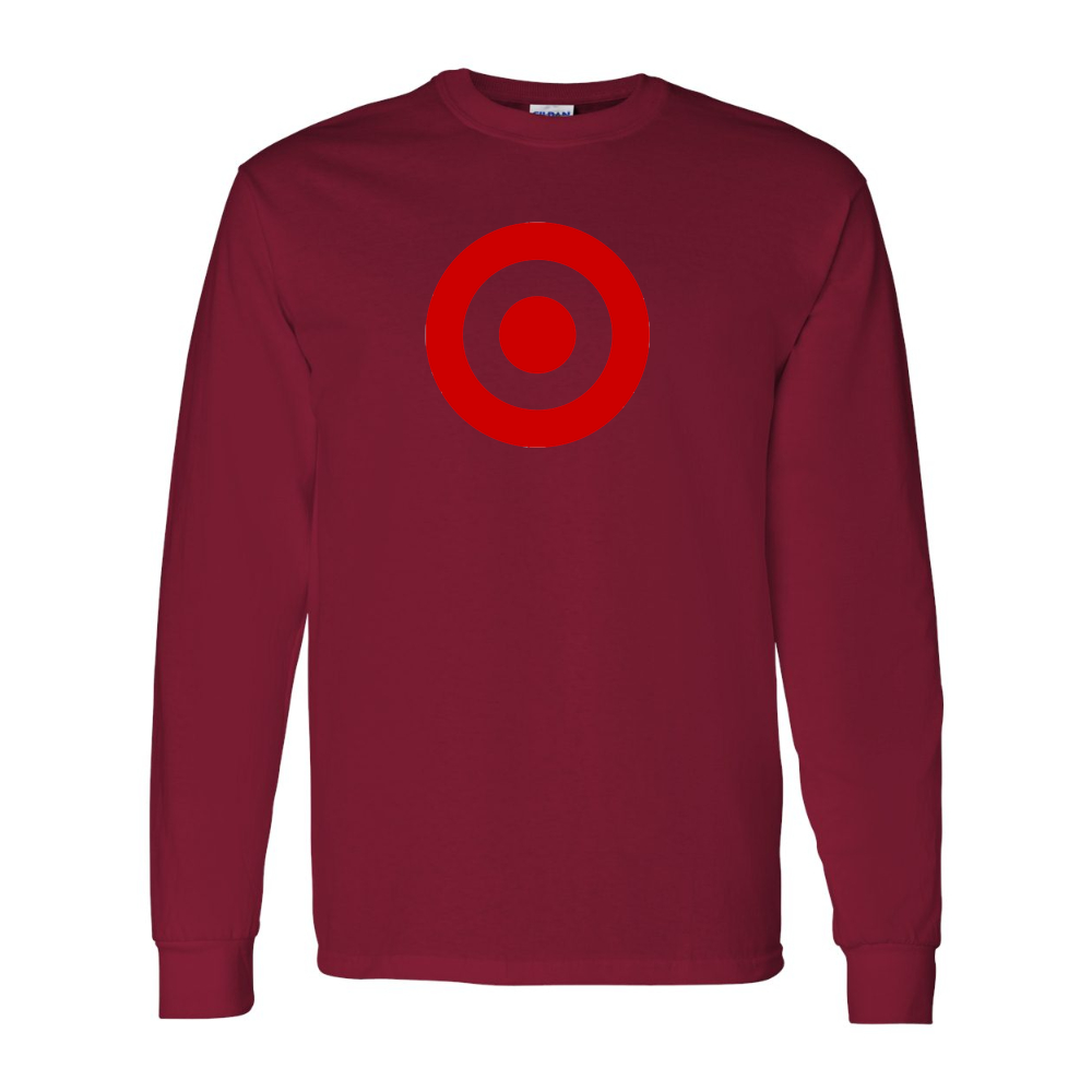 Men's Target Gildan Heavy Cotton Long Sleeve T-Shirt