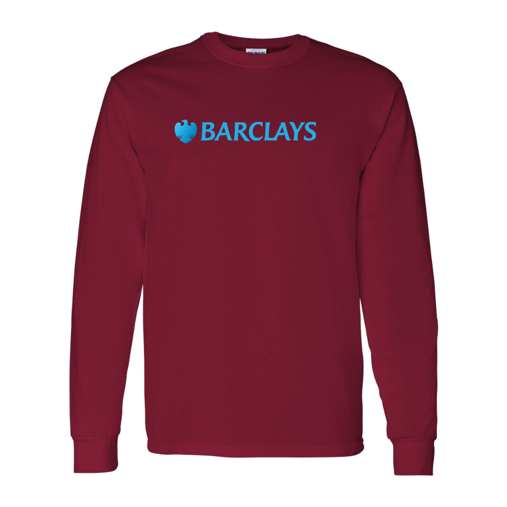 Men's Barclays Gildan Heavy Cotton Long Sleeve T-Shirt