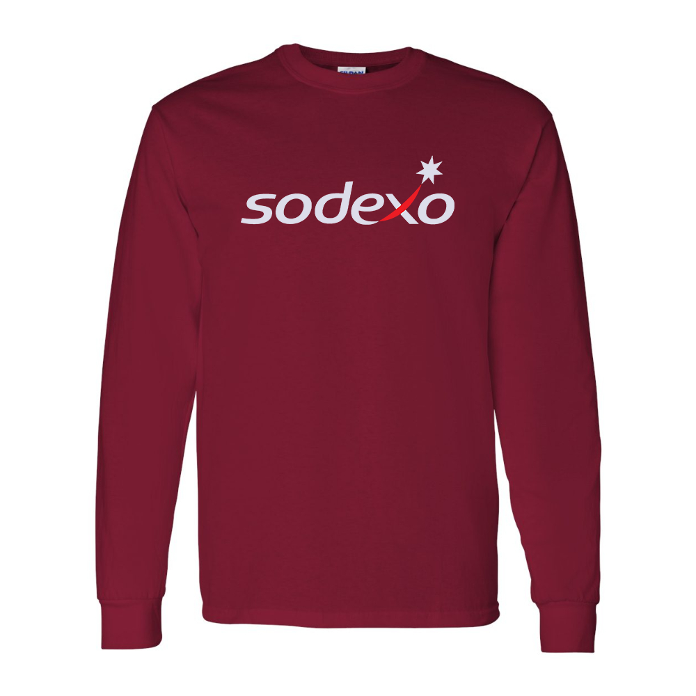 Men's Sodexo Gildan Heavy Cotton Long Sleeve T-Shirt