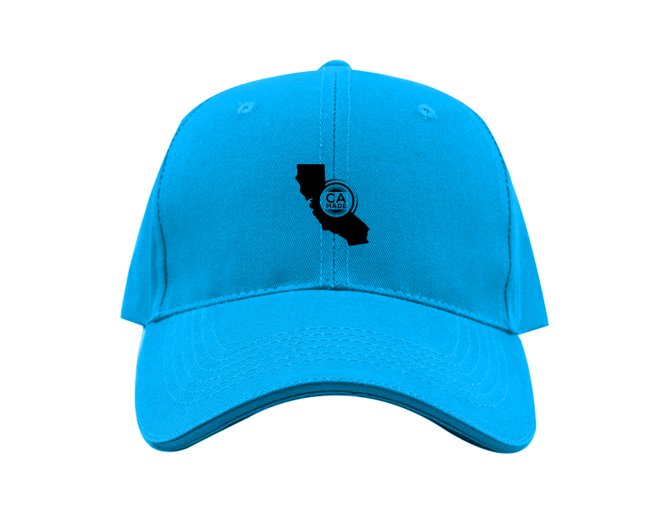 California Made Logo Dad Baseball Cap Hat