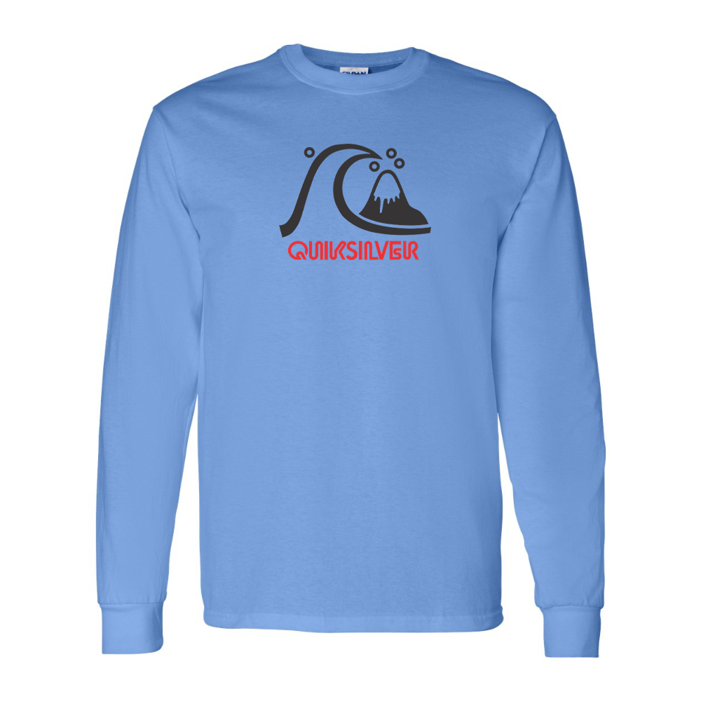 Men's Quicksilver Gildan Heavy Cotton Long Sleeve T-Shirt