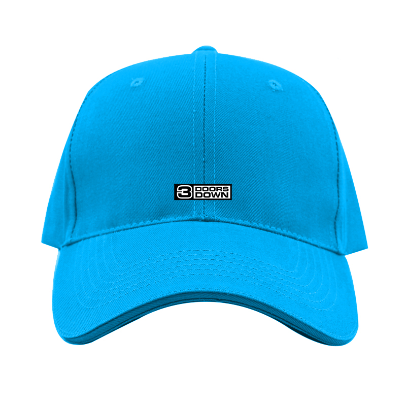 3 Doors Down Logo Dad Baseball Cap Hat