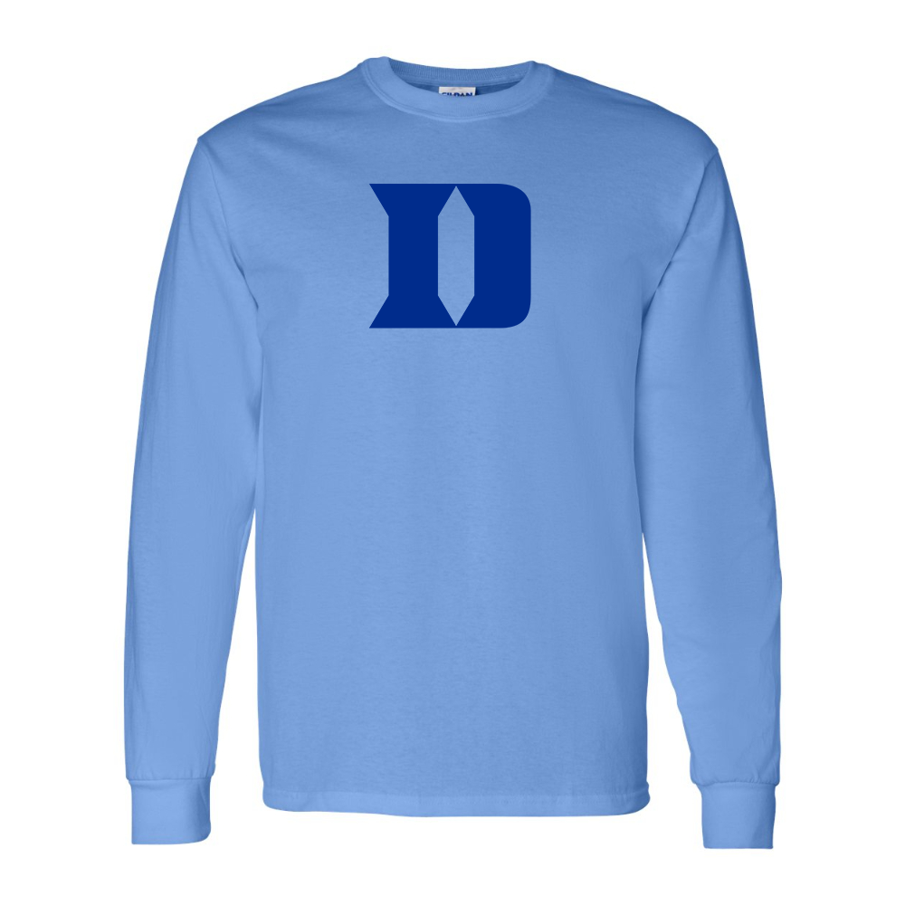 Men's Duke Blue Devils Gildan Heavy Cotton Long Sleeve T-Shirt