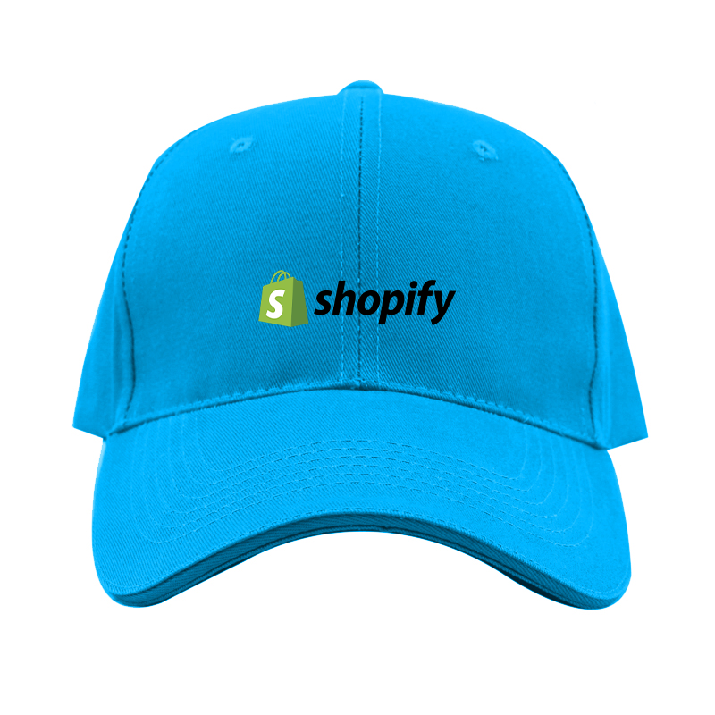 Shopify Logo Dad Baseball Cap Hat