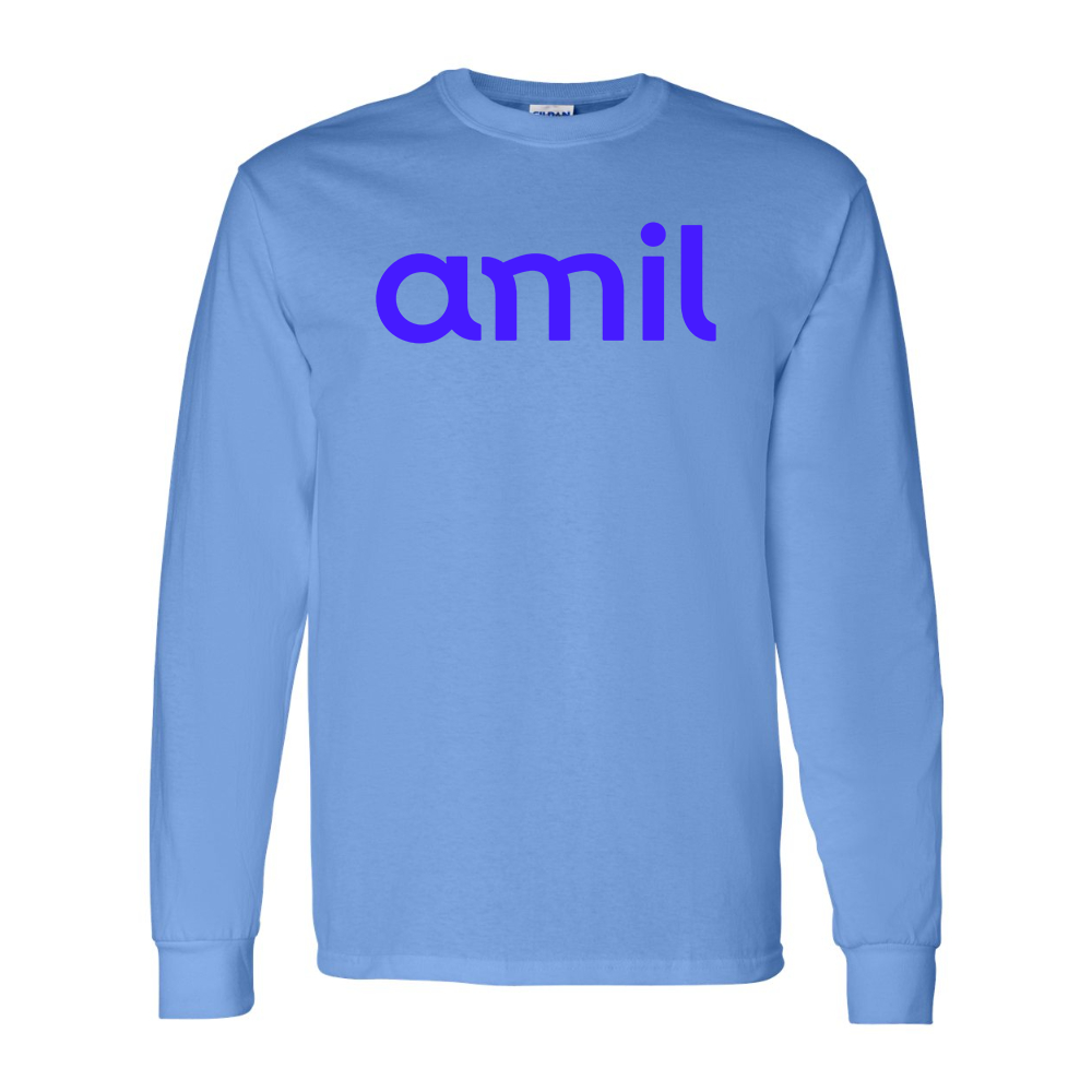 Men's Amil Gildan Heavy Cotton Long Sleeve T-Shirt