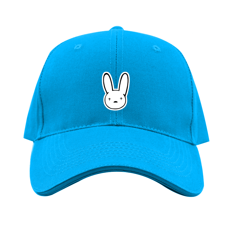 Bad Bunny Logo Dad Baseball Cap Hat