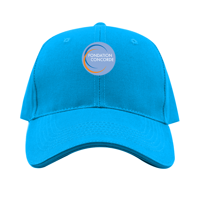 Fondation Concorde Logo Dad Baseball Cap Hat