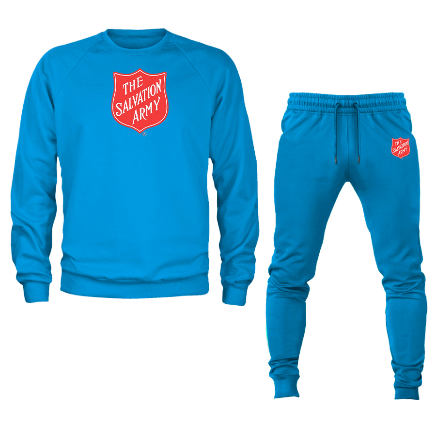 Men's The Salvation Army Crewneck Sweatshirt Joggers Suit