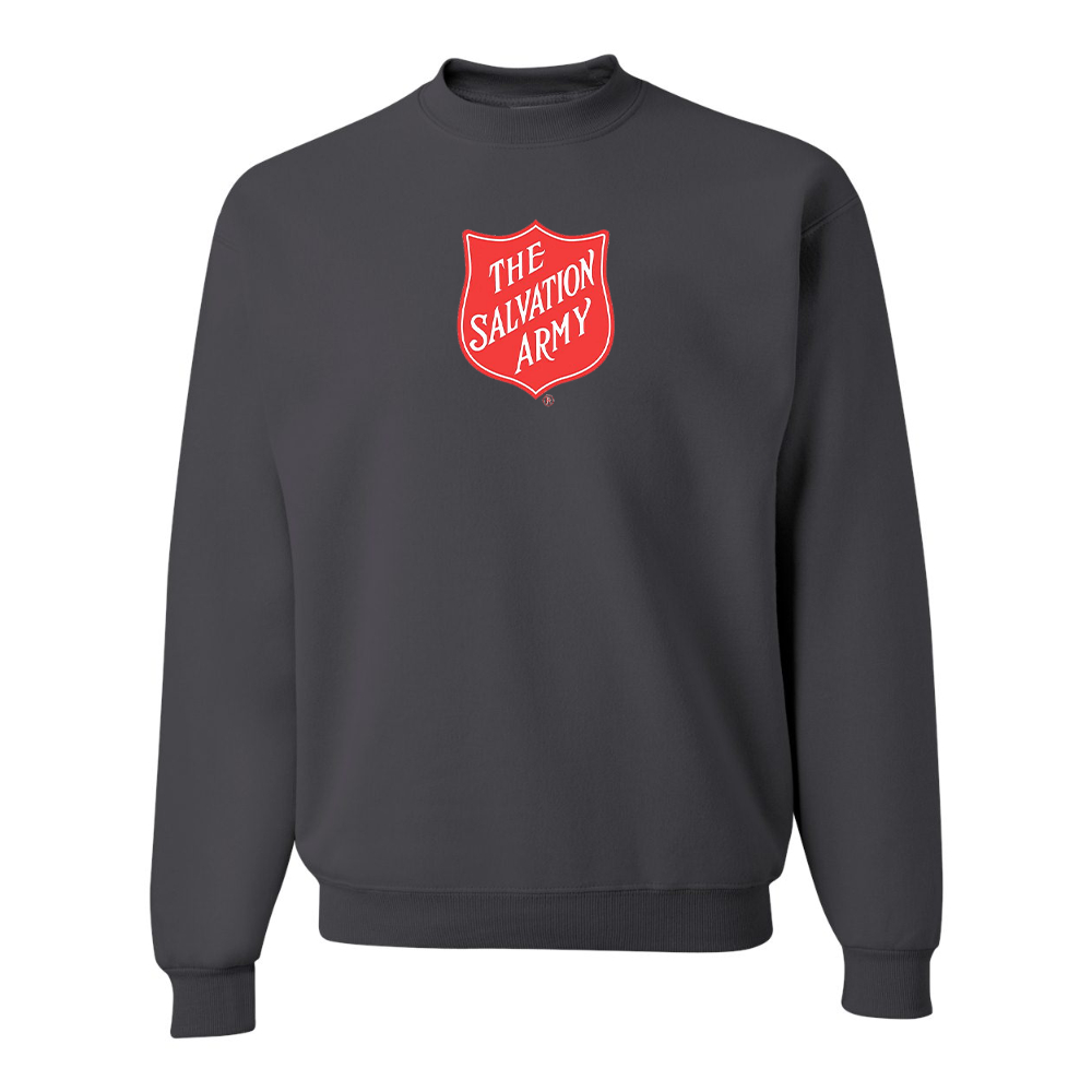 Men's The Salvation Army JERZEES NuBlend Crewneck Sweatshirt