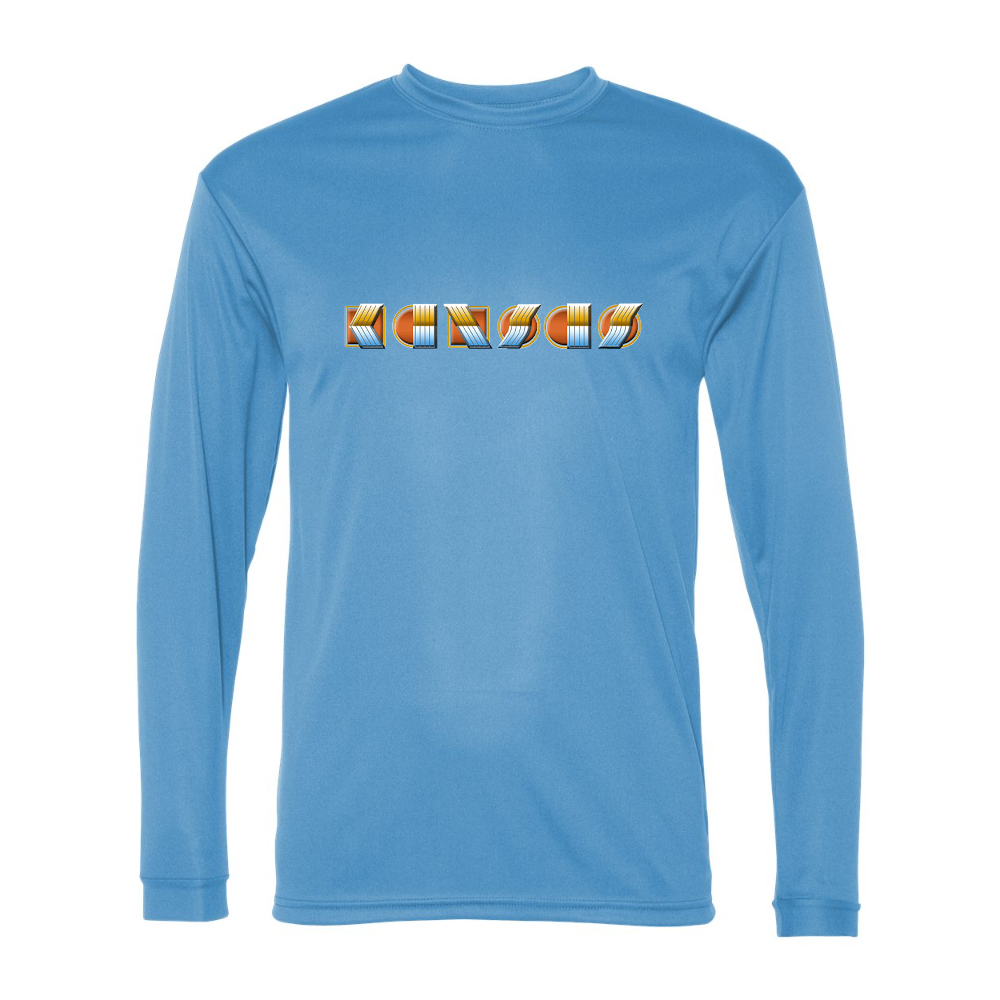 Men's Kansas Performance Long Sleeve T-Shirt