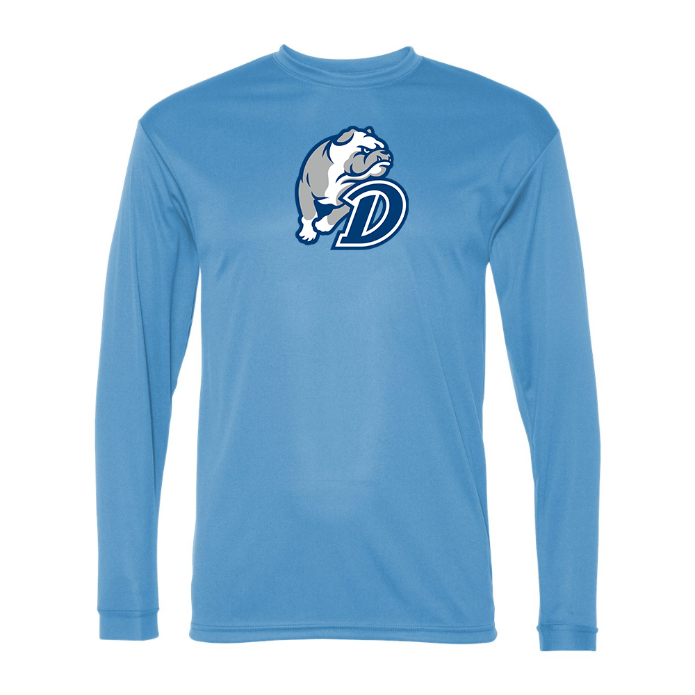 Men's Drake Bulldogs Performance Long Sleeve T-Shirt